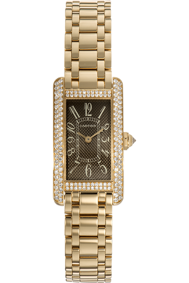 Tank Americaine Yellow Gold Quartz