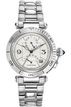 Pasha GMT Power Reserve Stainless Steel Automatic