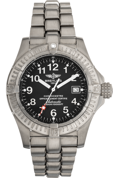 Breitling avenger on sale seawolf titanium e17370