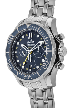 Seamaster Diver Co-Axial GMT Chronograph Stainless Steel