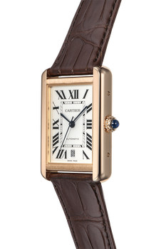 Tank Solo XL Rose Gold and Stainless Steel Automatic