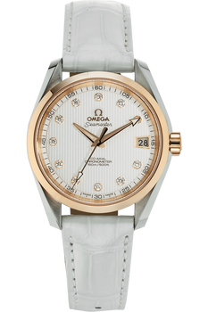 Seamaster Aqua Terra Co-Axial Rose Gold and Stainless Steel Automatic