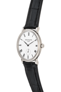 Calatrava Reference 7119 White Gold Manual