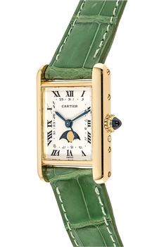Tank Louis Cartier Moon Phases Yellow Gold Quartz