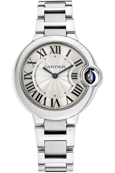 Pre Owned Cartier Ballon Bleu Stainless Steel Quartz