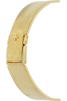 Rectangle Circa 1980's Yellow Gold Quartz