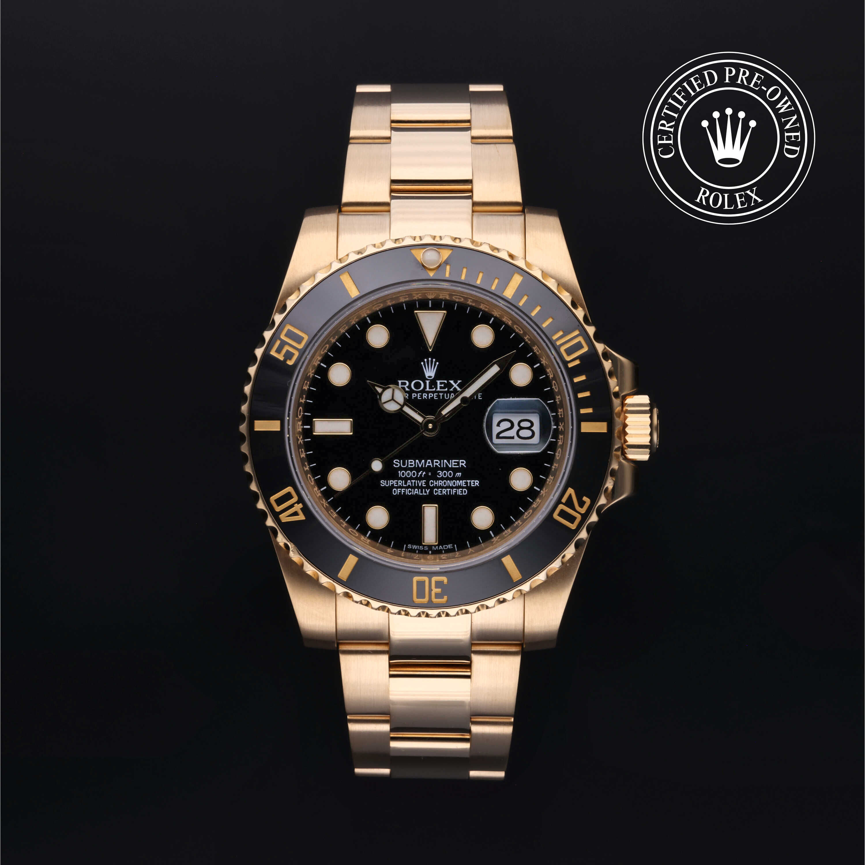 Rolex Certified Pre-Owned Submariner (116618LN)