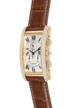 Tank Americane Chronograph Yellow Gold Quartz