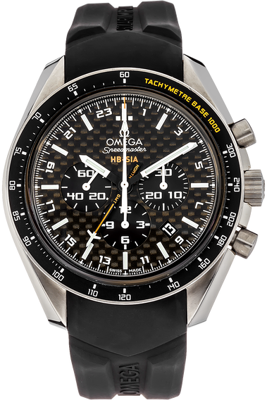 Speedmaster HB-SIA Co-Axial GMT Numbered Edition Titanium
