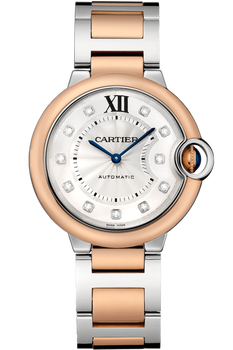 Ballon Bleu Pink Gold and Steel, Medium