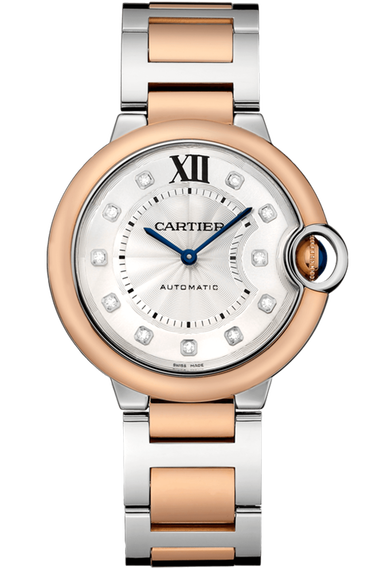 Ballon Bleu Pink Gold and Steel, Medium