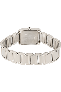 Tank Francaise White Gold Quartz