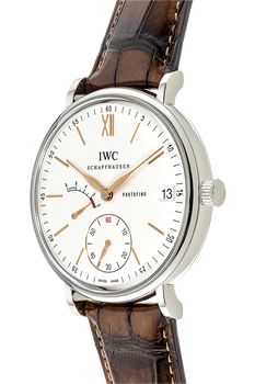 Portofino-Hand Wound Eight Days Stainless Steel Manual