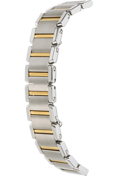 Tank Francaise Yellow Gold and Stainless Steel Quartz