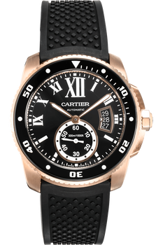Calibre de Cartier Diver Rose Gold Automatic