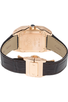 Santos 100 Rose Gold Automatic