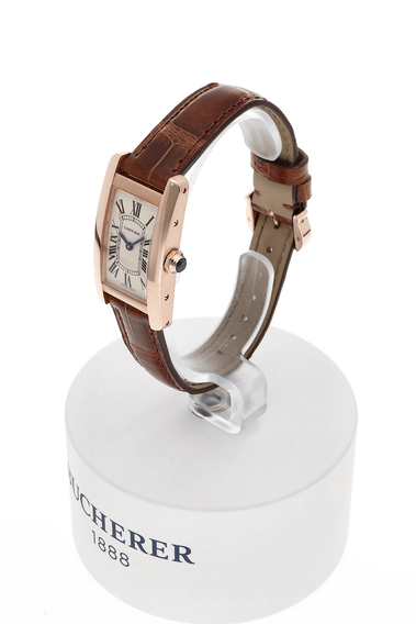 Tank Americaine Rose Gold Quartz