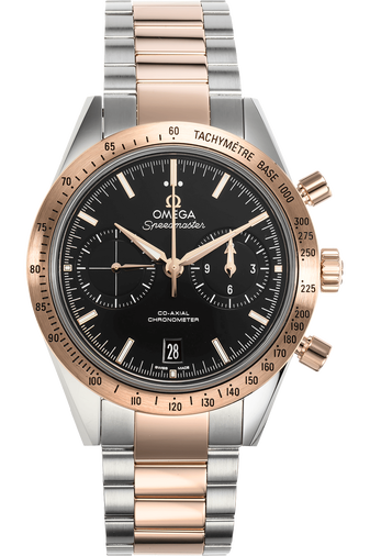 Speedmaster '57 Co-Axial Chronograph Rose Gold and Stainless Steel Automatic