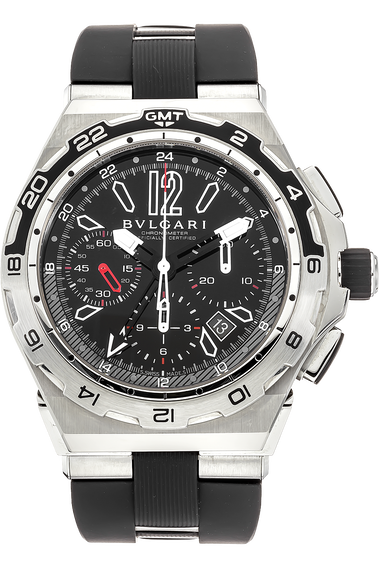 Diagono X-Pro GMT Chronograph Stainless Steel Automatic
