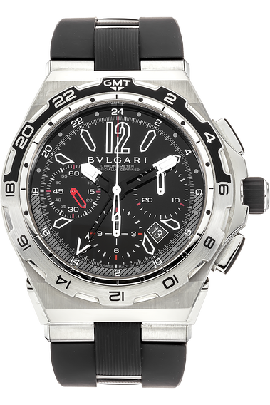 Diagono X-Pro GMT Chronograph Stainless Steel Automatic