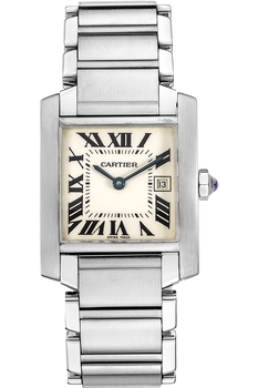 Tank Francaise Stainless Steel Quartz