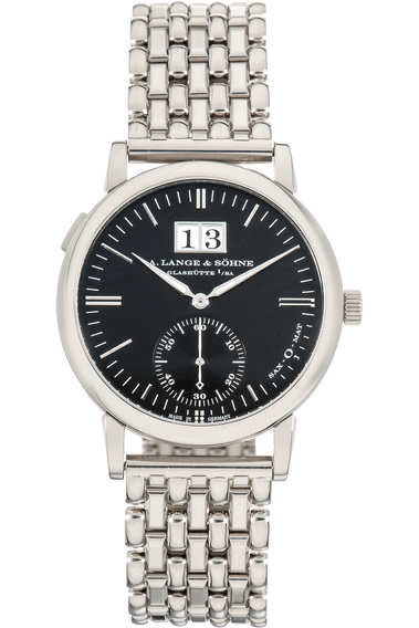 Langematik White Gold Automatic