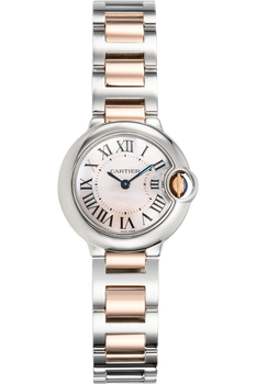 Ballon Bleu Rose Gold and Stainless Steel Quartz
