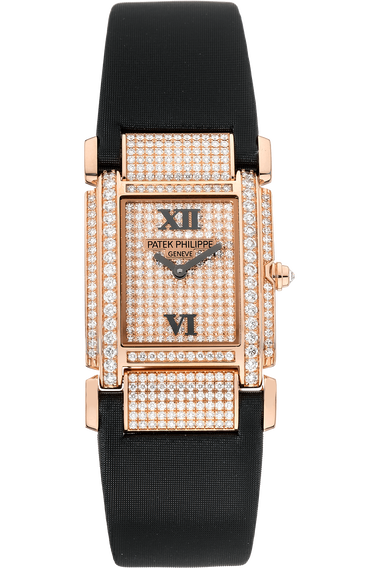 Twenty-4 Reference 4910 Rose Gold Quartz