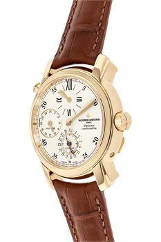 Malte Dual Time Regulator Yellow Gold Automatic