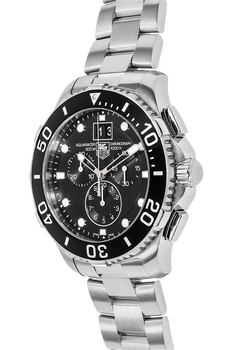 Aquaracer Big Date Chronograph Stainless Steel Quartz
