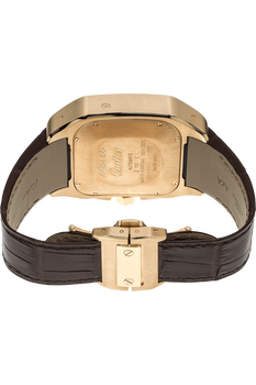 Santos 100 Chronograph Yellow Gold Automatic