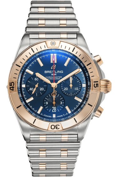 Chronomat B01 Rose Gold and Stainless Steel Automatic