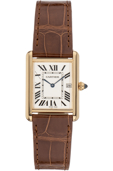 Tank Louis Yellow Gold Quartz