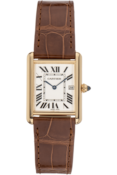 Tank Louis Yellow Gold Quartz