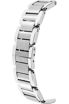 Tank Anglaise Rose Gold and Stainless Steel Quartz