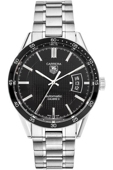 Carrera Calibre 5 Stainless Steel Automatic