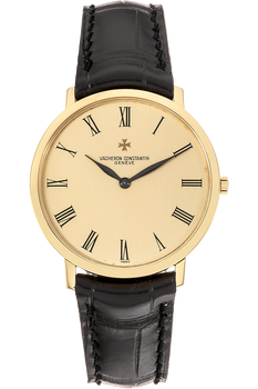 Patrimony Circa 1980s Yellow Gold Manual