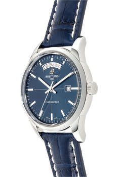 Transocean Day &amp; Date Limited Edition Stainless Steel Automatic