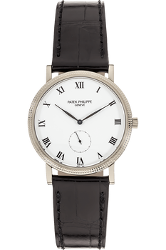 Calatrava Reference 3919 White Gold Manual
