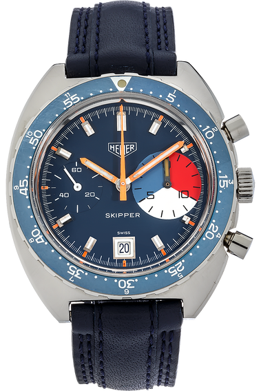 Skipper Chronograph Circa 1970s Stainless Steel Manual