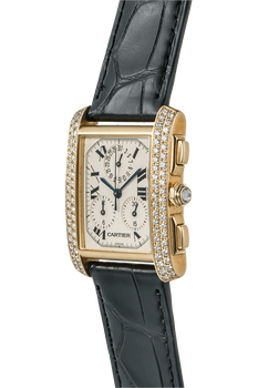 Tank Francaise Chronograph Yellow Gold Quartz