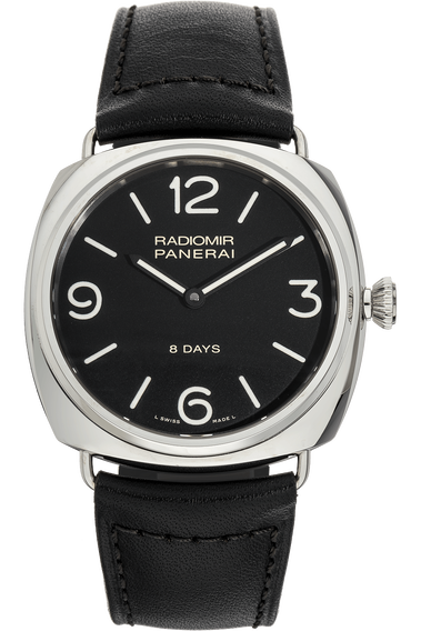 Radiomir Black Seal 8 Days Stainless Steel Manual