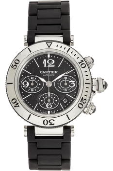 Pasha Seatimer Chronograph Stainless Steel Automatic