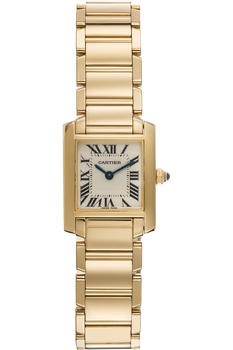 Tank Francaise Yellow Gold Quartz