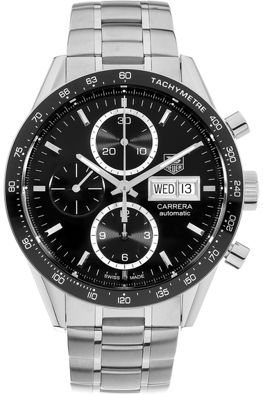 Carrera Day Date Chronograph Stainless Steel Automatic