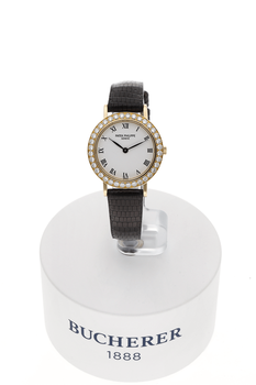 Calatrava Reference 4820 Yellow Gold Quartz