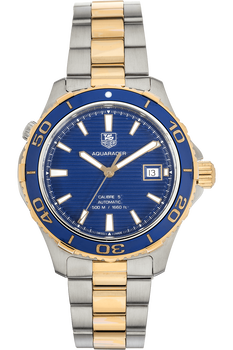 Aquaracer Yellow Gold-Plated and Stainless Steel Automatic