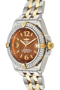 Callisto Yellow Gold and Stainless Steel Quartz