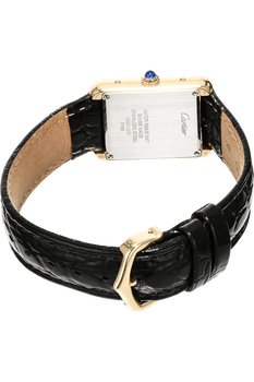 Tank Solo Yellow Gold and Stainless Steel Quartz