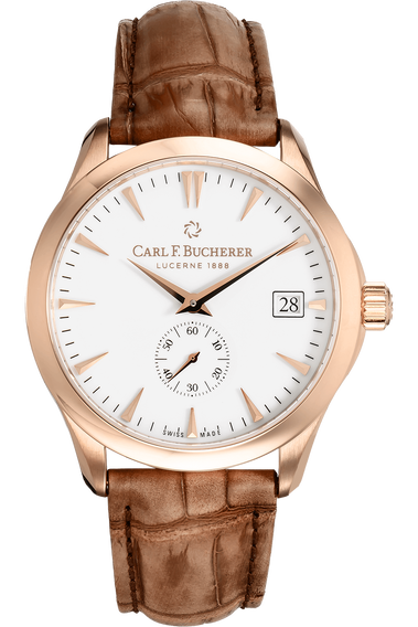Manero Peripheral Rose Gold Automatic